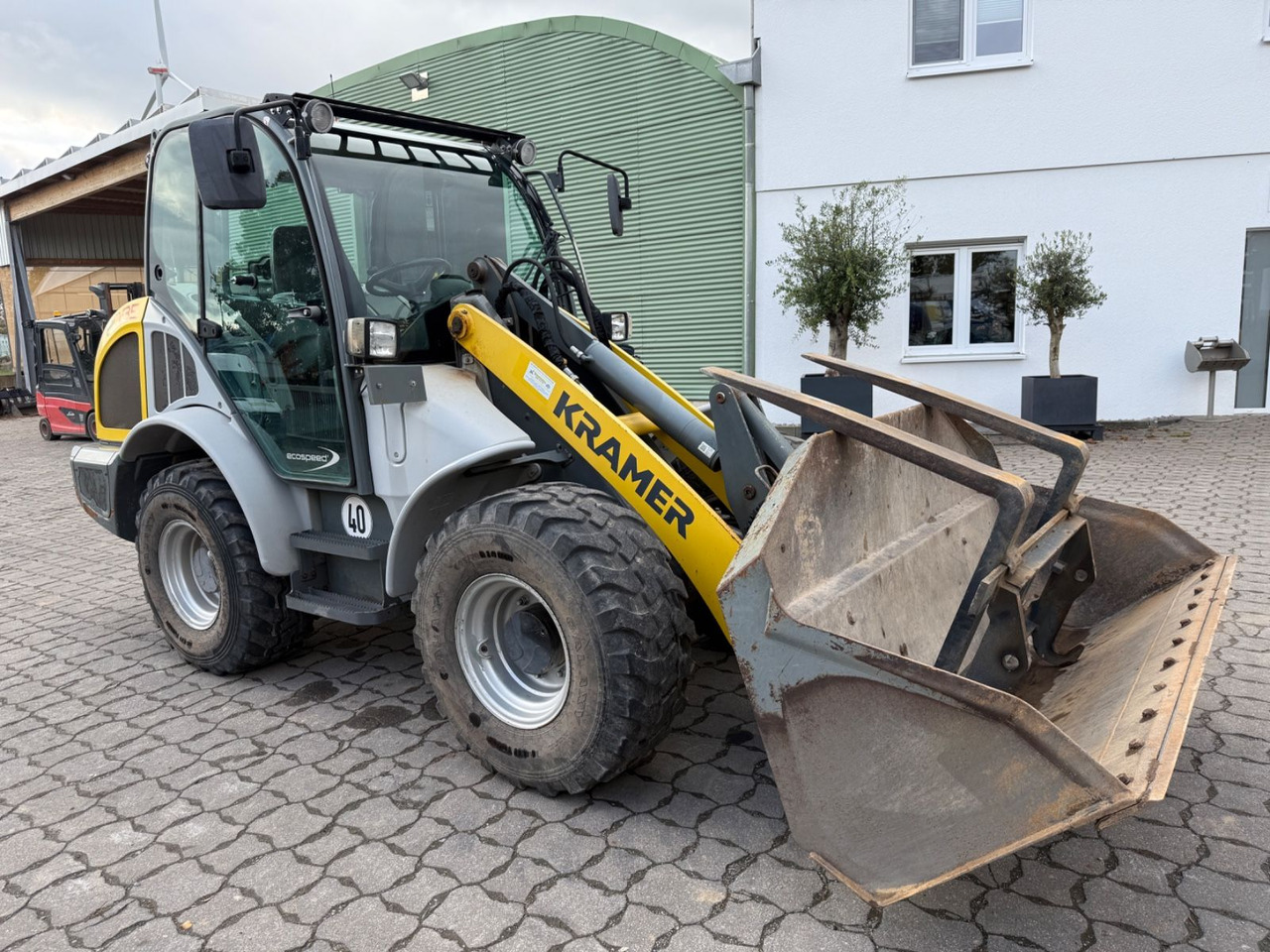 Kramer 8085 Ecospeed, Bj. 16, 3700 BH, Schaufel, Gabel - Kolesový nakladač: obrázok 3 Kramer 8085 Ecospeed, Bj. 16, 3700 BH, Schaufel, Gabel - Kolesový nakladač: obrázok 3