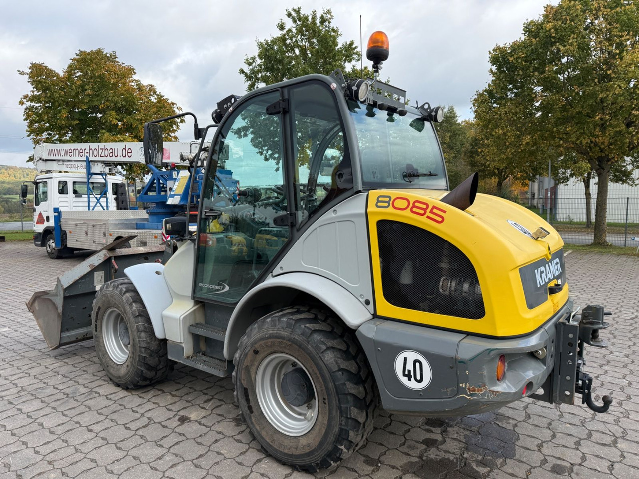 Kramer 8085 Ecospeed, Bj. 16, 3700 BH, Schaufel, Gabel - Kolesový nakladač: obrázok 2 Kramer 8085 Ecospeed, Bj. 16, 3700 BH, Schaufel, Gabel - Kolesový nakladač: obrázok 2