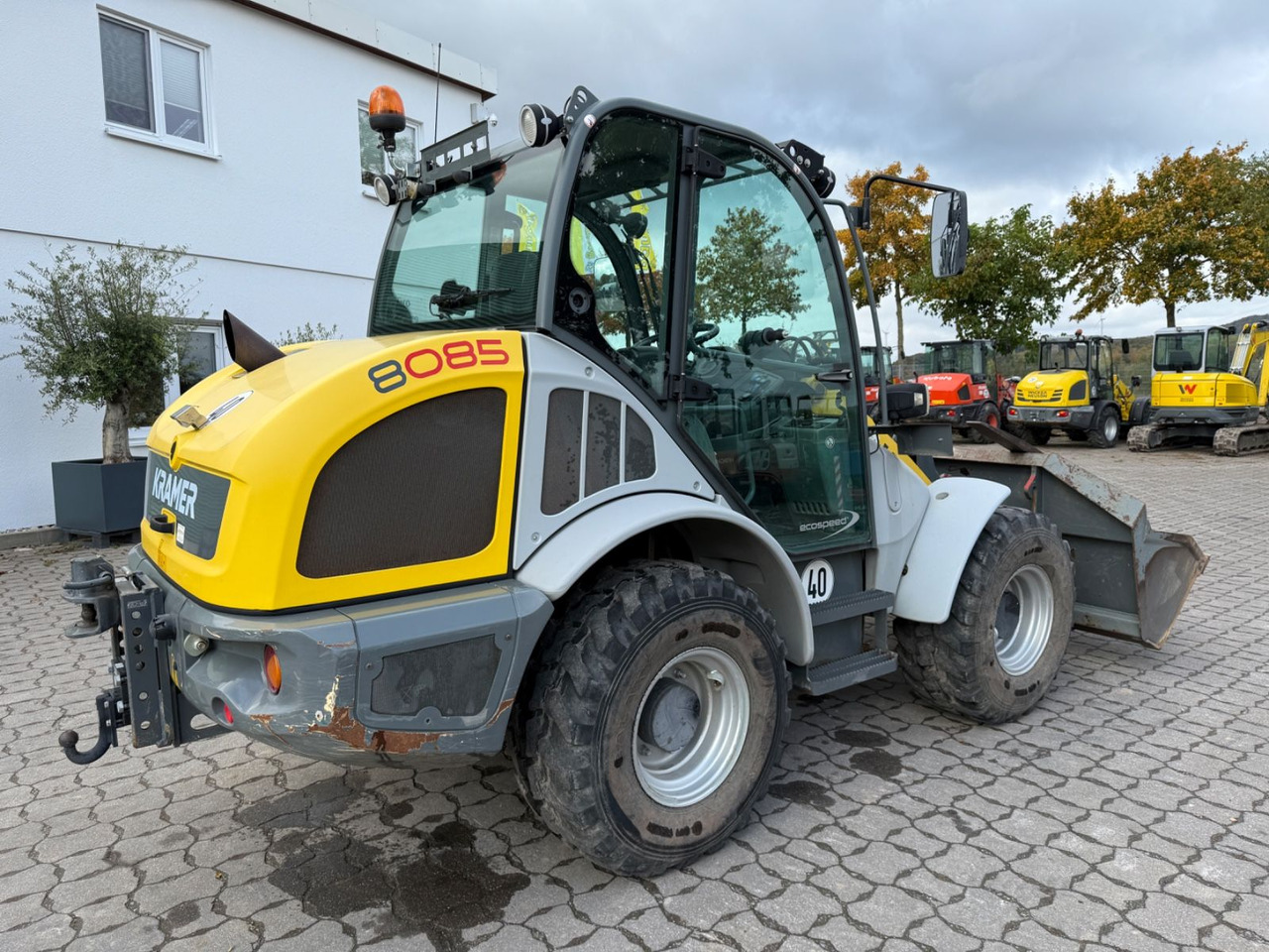 Kramer 8085 Ecospeed, Bj. 16, 3700 BH, Schaufel, Gabel - Kolesový nakladač: obrázok 4 Kramer 8085 Ecospeed, Bj. 16, 3700 BH, Schaufel, Gabel - Kolesový nakladač: obrázok 4