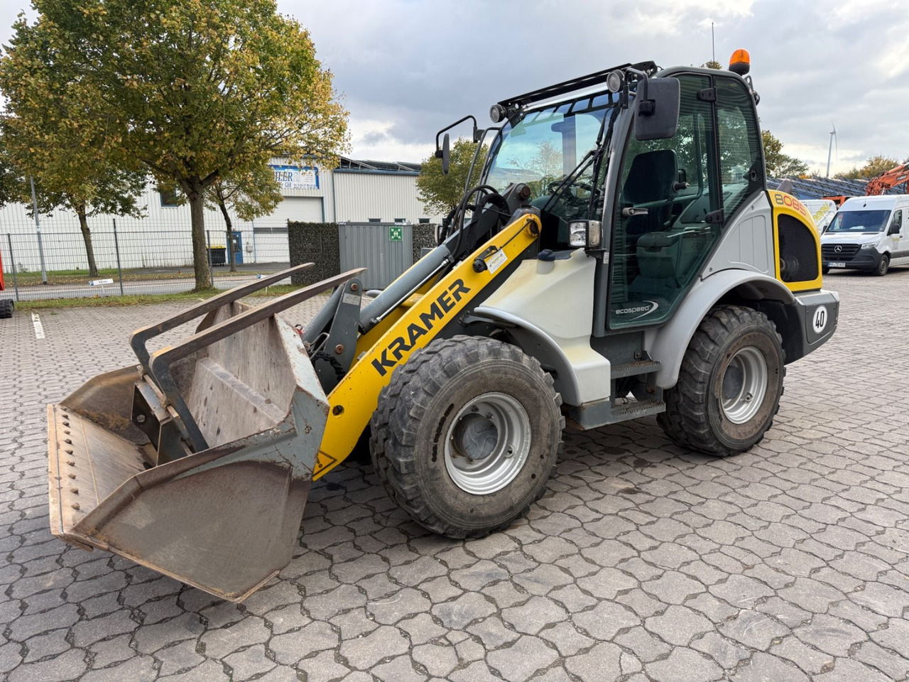 Kramer 8085 Ecospeed, Bj. 16, 3700 BH, Schaufel, Gabel - Kolesový nakladač: obrázok 1 Kramer 8085 Ecospeed, Bj. 16, 3700 BH, Schaufel, Gabel - Kolesový nakladač: obrázok 1