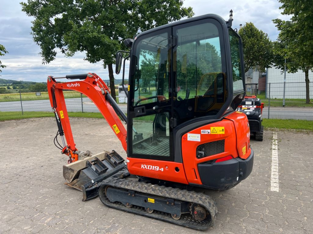 Kubota KX 019-4, Bj 22, 385 BH, Tilt MS01, TL, GL - Mini rýpadlo: obrázok 3 Kubota KX 019-4, Bj 22, 385 BH, Tilt MS01, TL, GL - Mini rýpadlo: obrázok 3