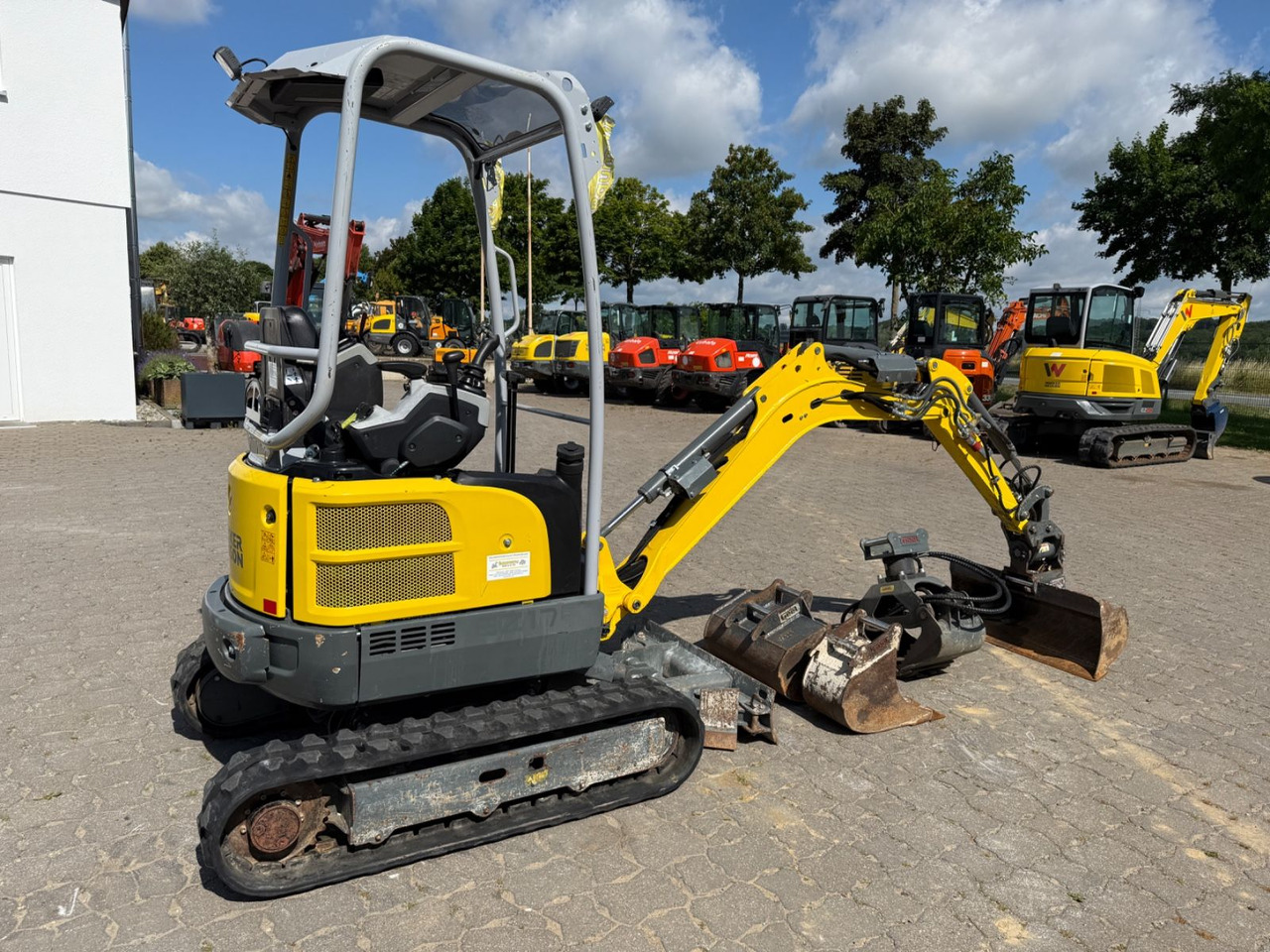 Wacker EZ 17, Bj 21, 820 BH, Tilt, hydr. SW, 3 Löffel - Mini rýpadlo: obrázok 3 Wacker EZ 17, Bj 21, 820 BH, Tilt, hydr. SW, 3 Löffel - Mini rýpadlo: obrázok 3