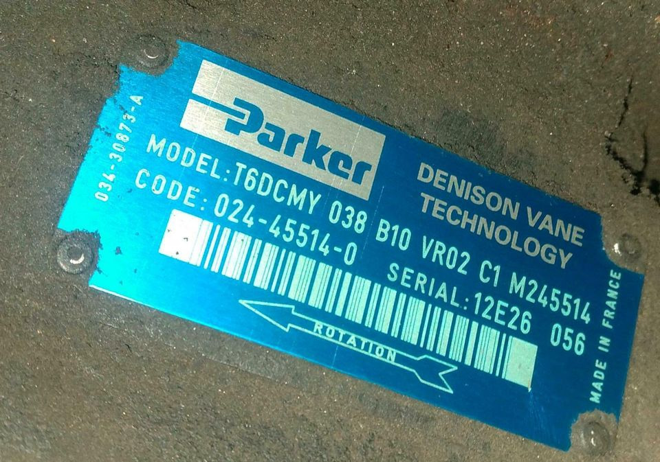 Parker Denison Hydraulikpumpe T6DCMY - Hydraulické čerpadlo pre Nákladné auto: obrázok 2 Parker Denison Hydraulikpumpe T6DCMY - Hydraulické čerpadlo pre Nákladné auto: obrázok 2