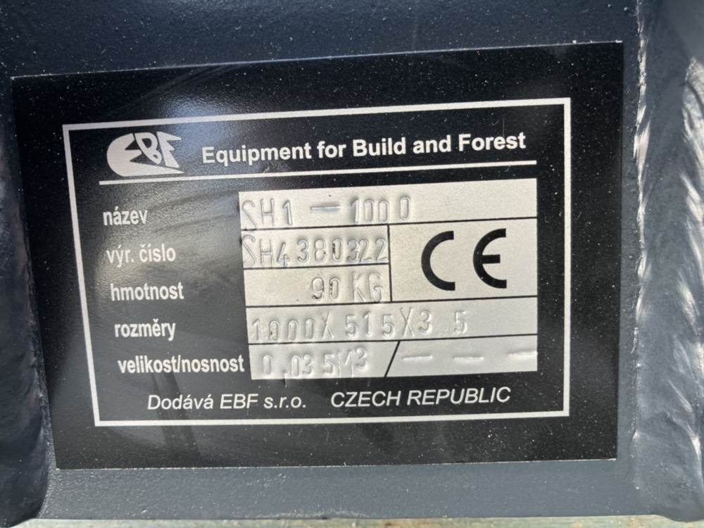 EBF Böschungslöffel schwenkbar - Festanbau - Rýpadlo-nakladač: obrázok 4 EBF Böschungslöffel schwenkbar - Festanbau - Rýpadlo-nakladač: obrázok 4