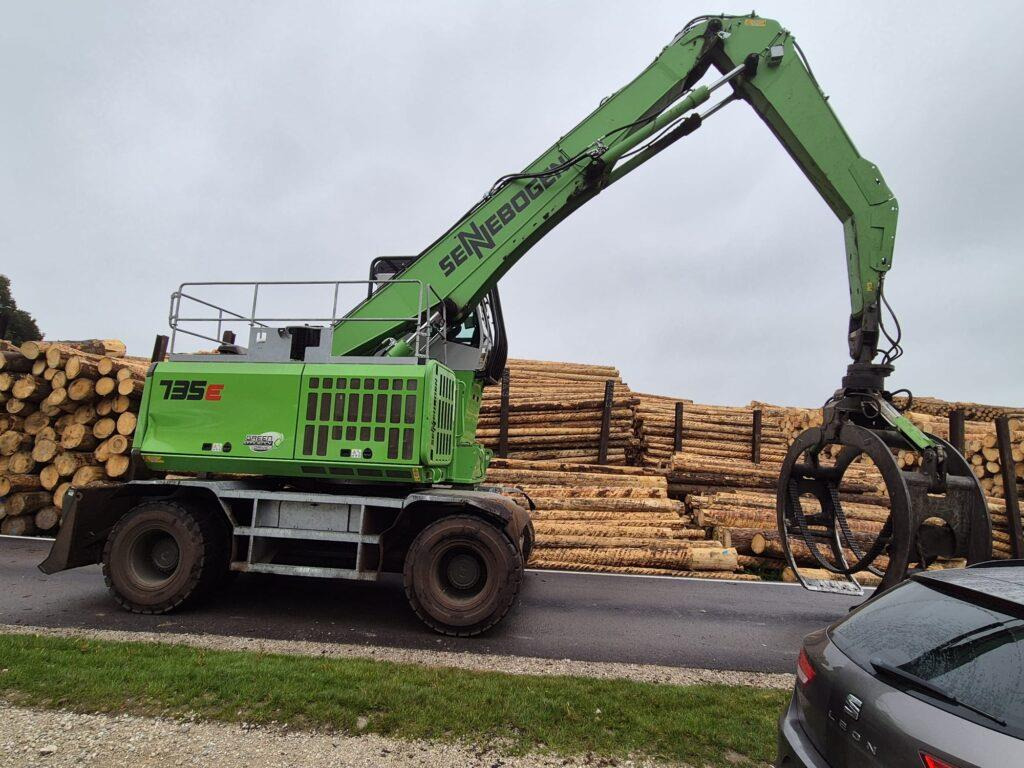 Sennebogen 735M GED - Překládkové rýpadlo: obrázok 1 Sennebogen 735M GED - Překládkové rýpadlo: obrázok 1