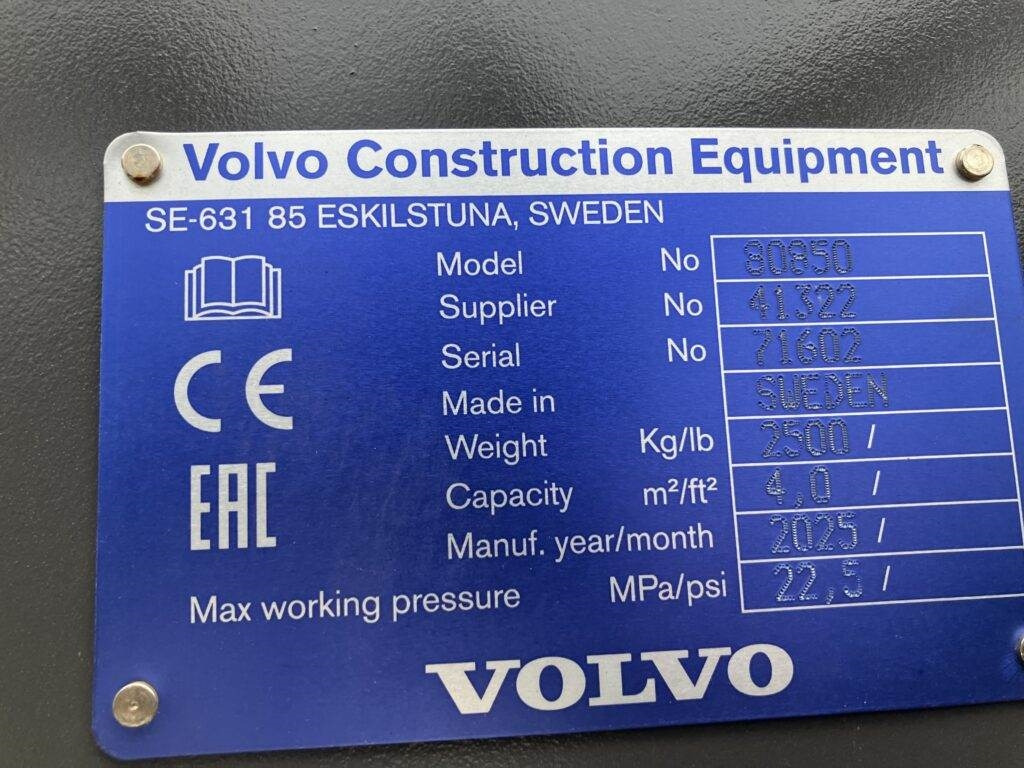 Volvo Holzgreifer mit Ausstoßer - Drapák: obrázok 5 Volvo Holzgreifer mit Ausstoßer - Drapák: obrázok 5