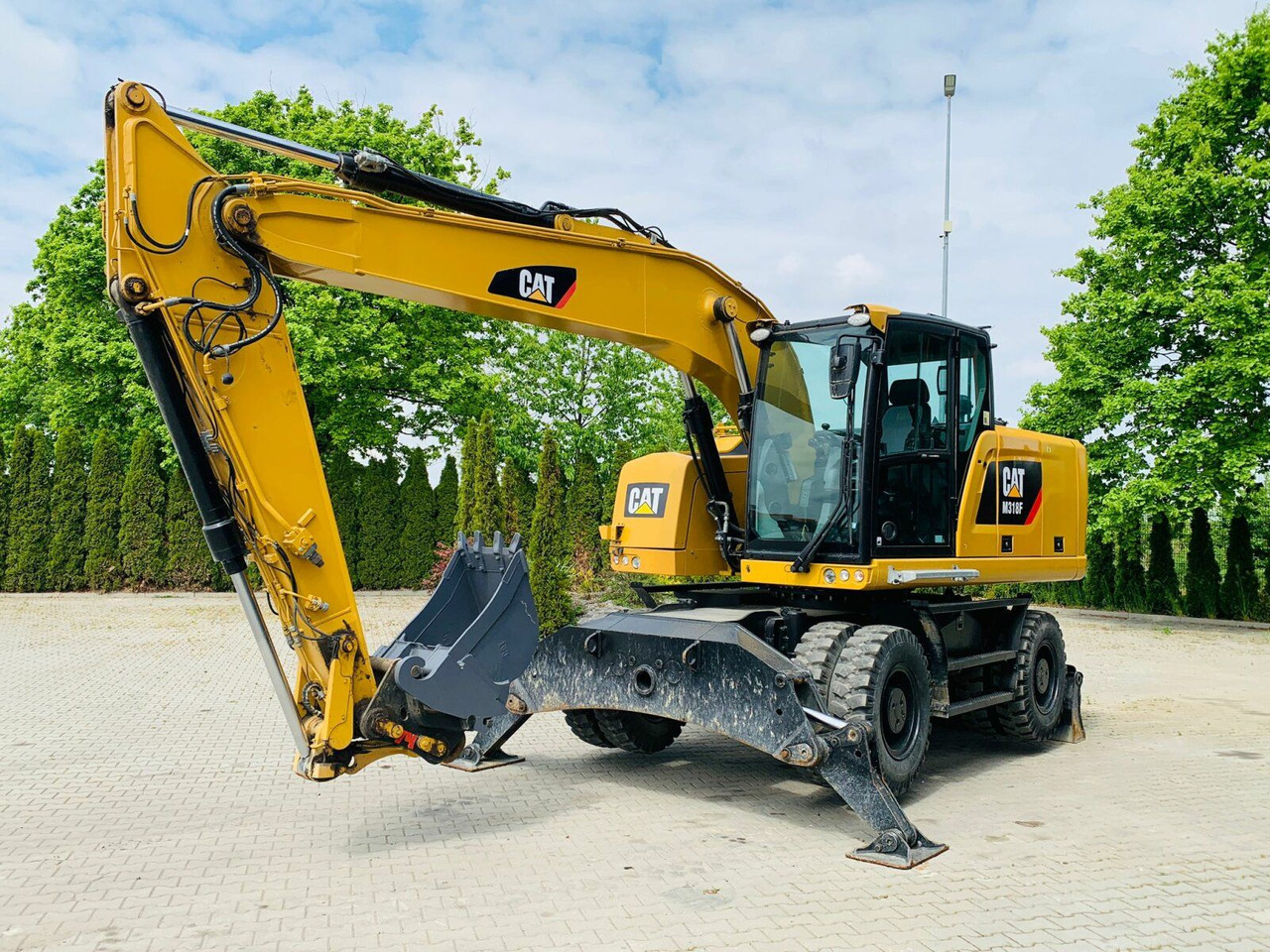 CAT M318F Mobilbagger *5.845 h *Schnellwechsel - Kolesové rýpadlo: obrázok 1 CAT M318F Mobilbagger *5.845 h *Schnellwechsel - Kolesové rýpadlo: obrázok 1