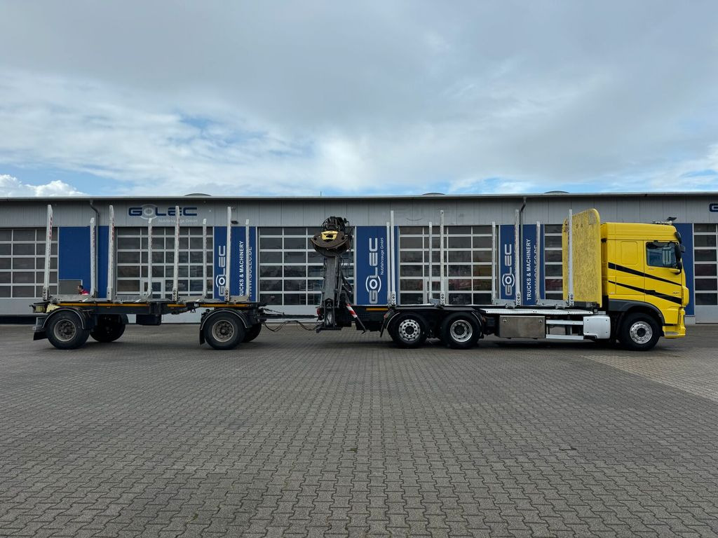 DAF XF 530 6x2 Holztransport Kran PENZ 15Z9.50 *Anh. - Nákladné vozidlo na prepravu dreva, Auto s hydraulickou rukou: obrázok 5 DAF XF 530 6x2 Holztransport Kran PENZ 15Z9.50 *Anh. - Nákladné vozidlo na prepravu dreva, Auto s hydraulickou rukou: obrázok 5