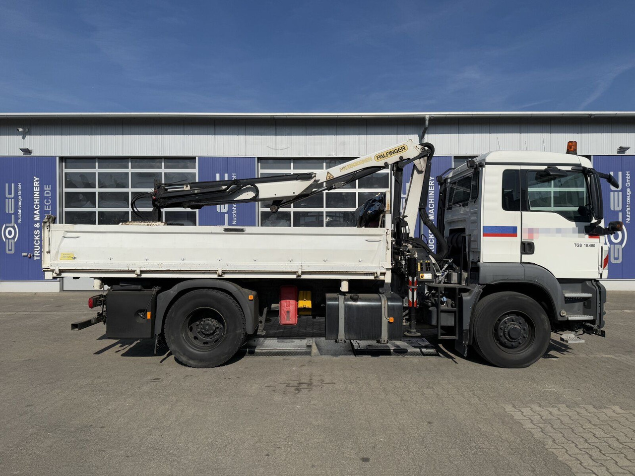 MAN TGS 18.480 4x4H Winter. Kipper Kran PALFINGER 12 - Auto s hydraulickou rukou: obrázok 3 MAN TGS 18.480 4x4H Winter. Kipper Kran PALFINGER 12 - Auto s hydraulickou rukou: obrázok 3