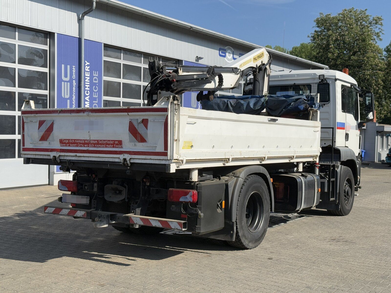 MAN TGS 18.480 4x4H Winter. Kipper Kran PALFINGER 12 - Auto s hydraulickou rukou: obrázok 5 MAN TGS 18.480 4x4H Winter. Kipper Kran PALFINGER 12 - Auto s hydraulickou rukou: obrázok 5