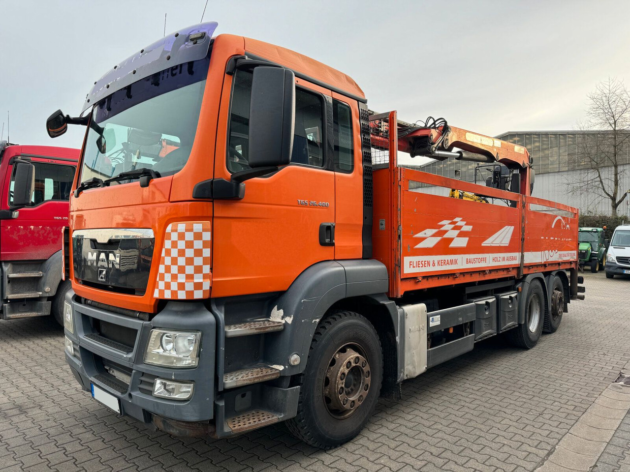 MAN TGS 26.400 6x2 Pritsche Kran Palfinger PK 18001L - Valníkový/ Plošinový nákladný automobil, Auto s hydraulickou rukou: obrázok 2 MAN TGS 26.400 6x2 Pritsche Kran Palfinger PK 18001L - Valníkový/ Plošinový nákladný automobil, Auto s hydraulickou rukou: obrázok 2