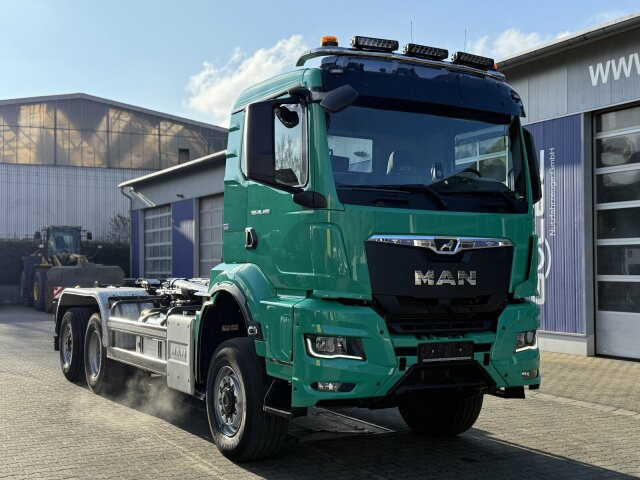 MAN TGS 28.480 6x4 Abrollkipper Meiller RS21.65 - Hákový nosič kontajnerov: obrázok 1 MAN TGS 28.480 6x4 Abrollkipper Meiller RS21.65 - Hákový nosič kontajnerov: obrázok 1