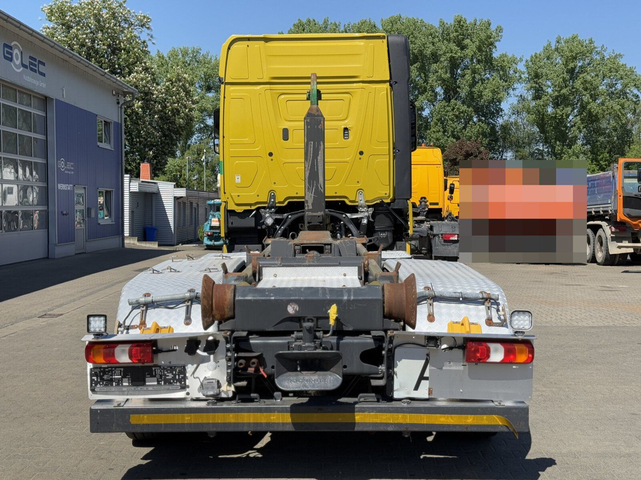 Mercedes-Benz ACTROS 2558 6x2 Abrollkipper *Lenkachse Retarder - Hákový nosič kontajnerov: obrázok 4 Mercedes-Benz ACTROS 2558 6x2 Abrollkipper *Lenkachse Retarder - Hákový nosič kontajnerov: obrázok 4