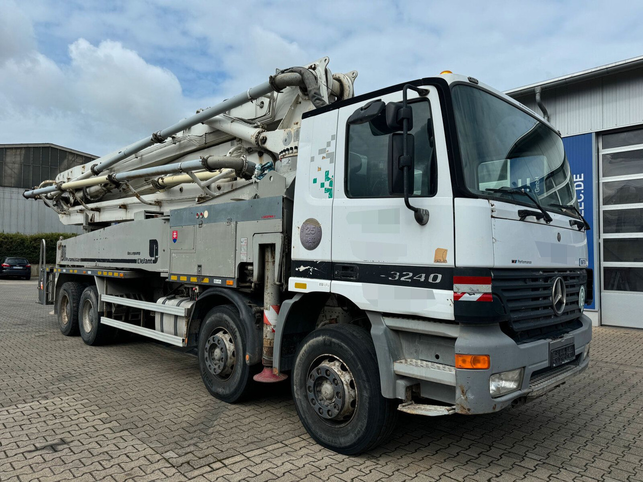 Mercedes-Benz ACTROS 3240 8x4 Betonpumpe PUTZMEISTER BSF 42 M - Autočerpadlo: obrázok 1 Mercedes-Benz ACTROS 3240 8x4 Betonpumpe PUTZMEISTER BSF 42 M - Autočerpadlo: obrázok 1