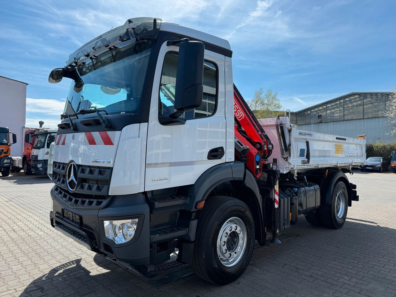 Mercedes-Benz AROCS 1832 4x2 Euro 6 Kipper Kran FASSI F120FB - Sklápač, Auto s hydraulickou rukou: obrázok 2 Mercedes-Benz AROCS 1832 4x2 Euro 6 Kipper Kran FASSI F120FB - Sklápač, Auto s hydraulickou rukou: obrázok 2