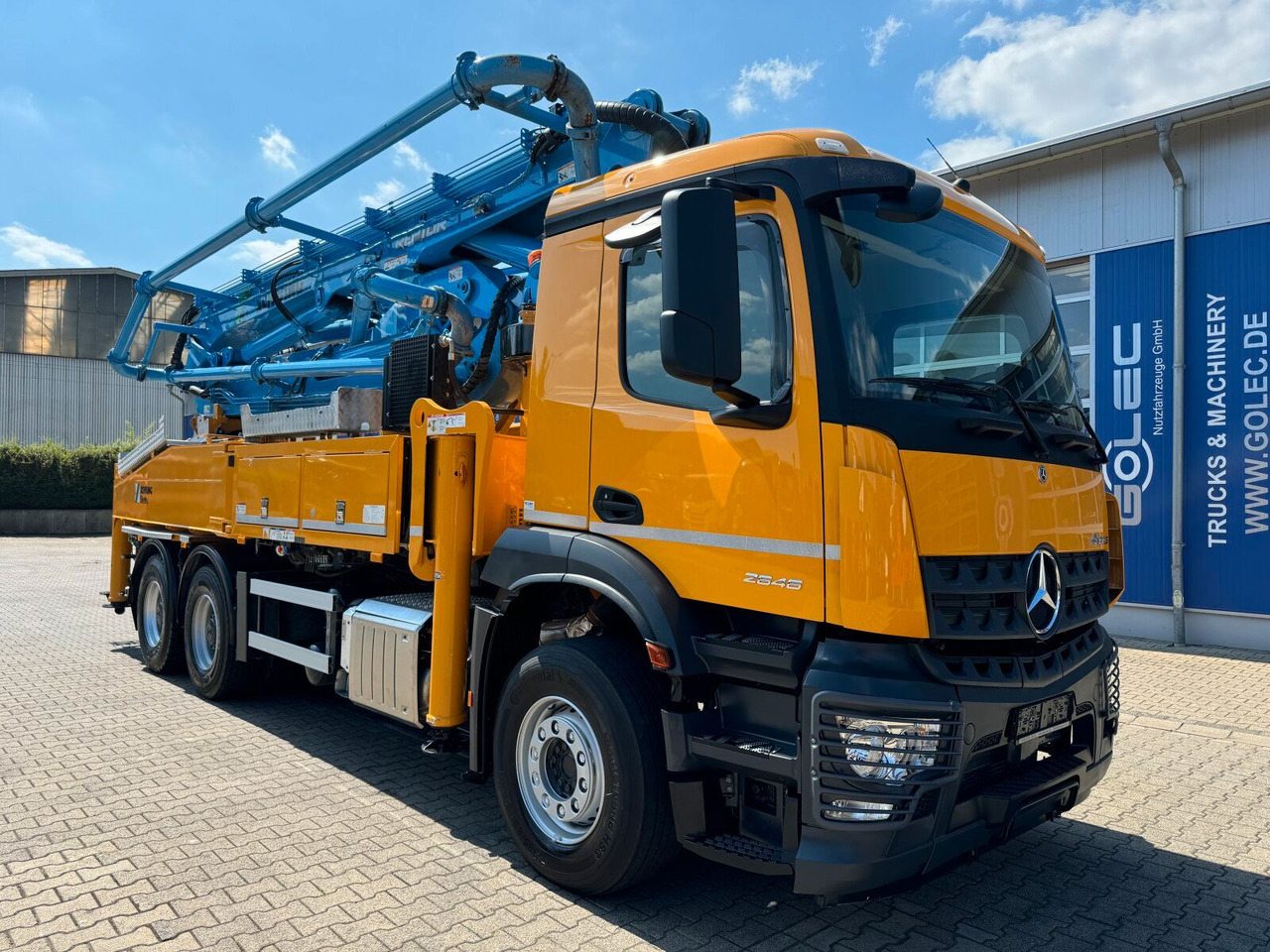 Mercedes-Benz AROCS 2646 6x4 Euro 6 Betonpumpe Schwing S 38 SX - Autočerpadlo: obrázok 1 Mercedes-Benz AROCS 2646 6x4 Euro 6 Betonpumpe Schwing S 38 SX - Autočerpadlo: obrázok 1