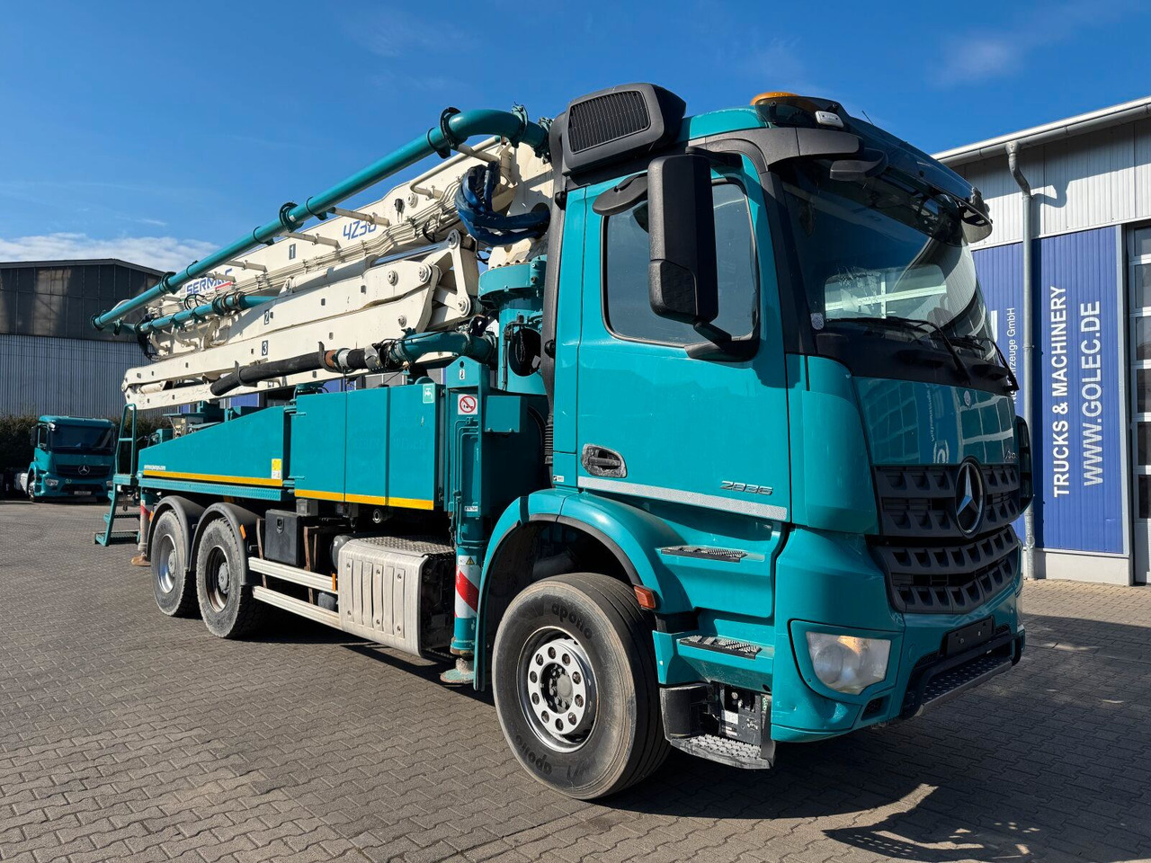 Mercedes-Benz AROCS 2836 6x4 Euro 6 Betonpumpe SERMAC 4Z38 - Autočerpadlo: obrázok 1 Mercedes-Benz AROCS 2836 6x4 Euro 6 Betonpumpe SERMAC 4Z38 - Autočerpadlo: obrázok 1