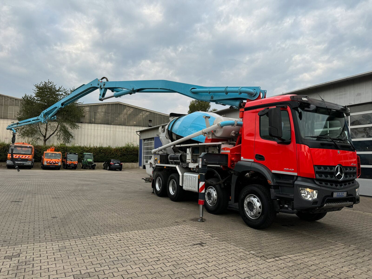 Mercedes-Benz AROCS 3243 8x4 Euro 6 Pumi Putzmeister TMM 24-3 - Domiešavač: obrázok 2 Mercedes-Benz AROCS 3243 8x4 Euro 6 Pumi Putzmeister TMM 24-3 - Domiešavač: obrázok 2