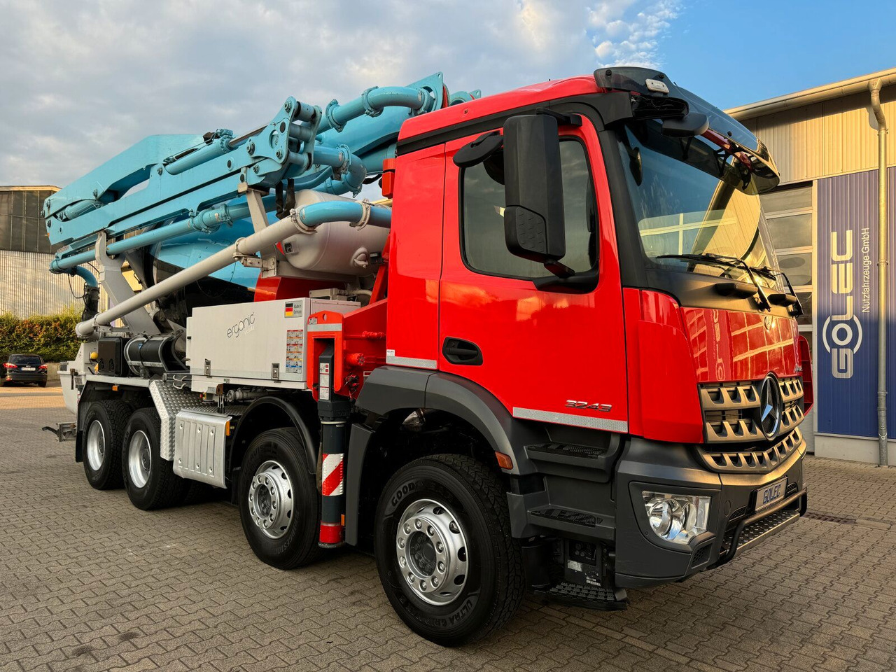 Mercedes-Benz AROCS 3243 8x4 Euro 6 Pumi Putzmeister TMM 24-3 - Domiešavač: obrázok 1 Mercedes-Benz AROCS 3243 8x4 Euro 6 Pumi Putzmeister TMM 24-3 - Domiešavač: obrázok 1