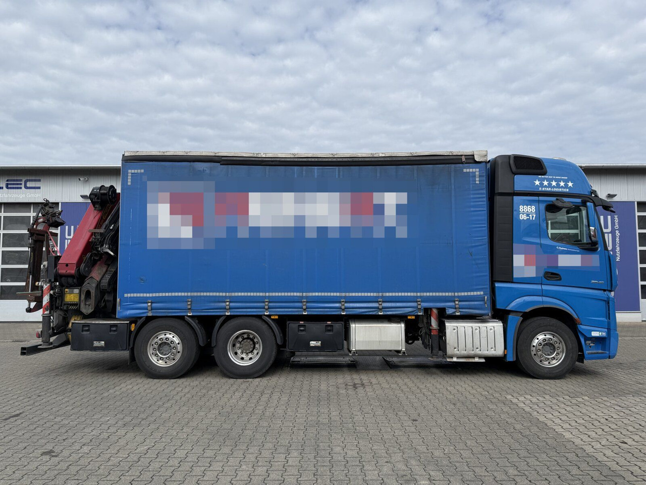 Mercedes-Benz Actros 6x2 Pritsche Kran Palfinger PK34002 + JIB - Valníkový/ Plošinový nákladný automobil, Auto s hydraulickou rukou: obrázok 2 Mercedes-Benz Actros 6x2 Pritsche Kran Palfinger PK34002 + JIB - Valníkový/ Plošinový nákladný automobil, Auto s hydraulickou rukou: obrázok 2