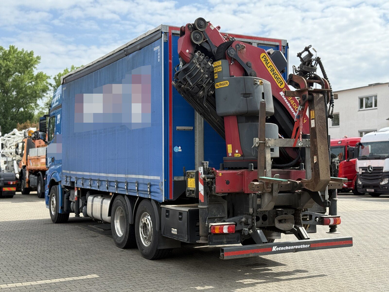 Mercedes-Benz Actros 6x2 Pritsche Kran Palfinger PK34002 + JIB - Auto s hydraulickou rukou: obrázok 5 Mercedes-Benz Actros 6x2 Pritsche Kran Palfinger PK34002 + JIB - Auto s hydraulickou rukou: obrázok 5