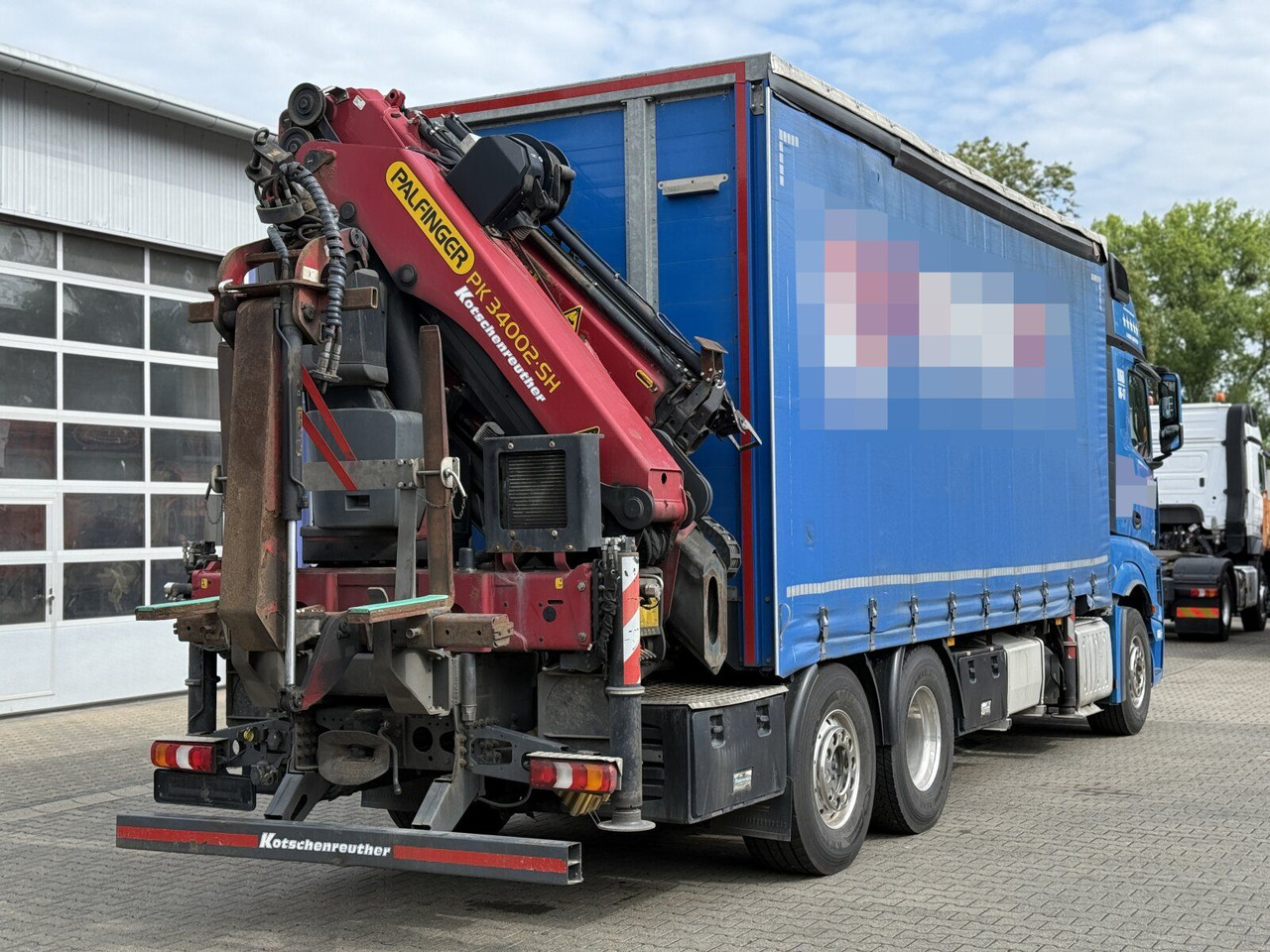 Mercedes-Benz Actros 6x2 Pritsche Kran Palfinger PK34002 + JIB - Auto s hydraulickou rukou: obrázok 3 Mercedes-Benz Actros 6x2 Pritsche Kran Palfinger PK34002 + JIB - Auto s hydraulickou rukou: obrázok 3