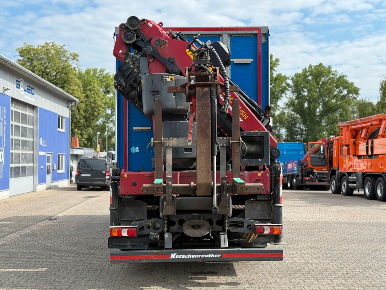 Mercedes-Benz Actros 6x2 Pritsche Kran Palfinger PK34002 + JIB - Auto s hydraulickou rukou: obrázok 4 Mercedes-Benz Actros 6x2 Pritsche Kran Palfinger PK34002 + JIB - Auto s hydraulickou rukou: obrázok 4