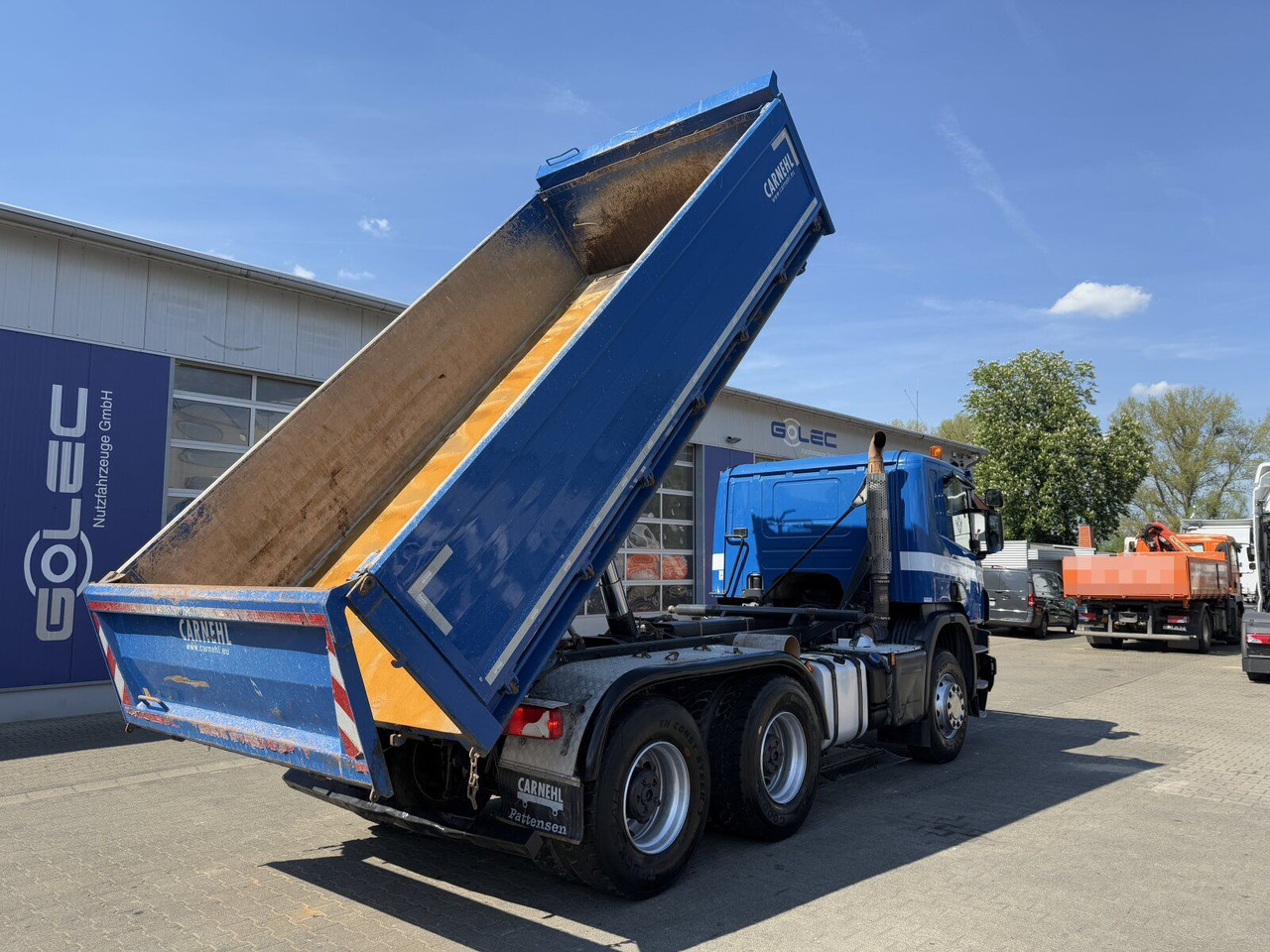 Scania P 450 6x4 Dreiseitenkipper DAUTEL - Sklápač: obrázok 5 Scania P 450 6x4 Dreiseitenkipper DAUTEL - Sklápač: obrázok 5
