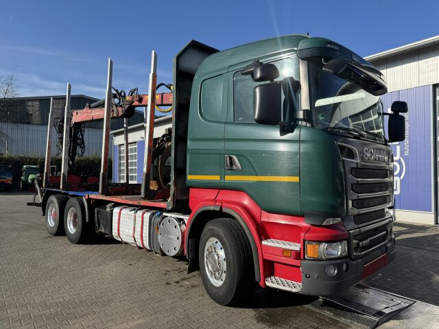 Scania R560 6x4 Holztransport Kran LOGLIFT HIAB 140S79R - Nákladné vozidlo na prepravu dreva, Auto s hydraulickou rukou: obrázok 1 Scania R560 6x4 Holztransport Kran LOGLIFT HIAB 140S79R - Nákladné vozidlo na prepravu dreva, Auto s hydraulickou rukou: obrázok 1