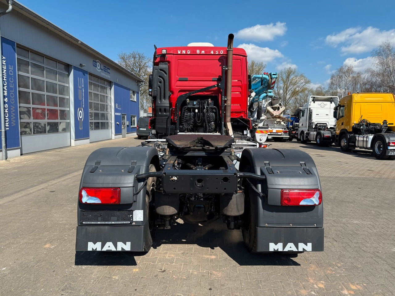 MAN TGS 18.510 4x4 SZM - Kipphyd. Blatt Luft Pritard - Ťahač: obrázok 4 MAN TGS 18.510 4x4 SZM - Kipphyd. Blatt Luft Pritard - Ťahač: obrázok 4