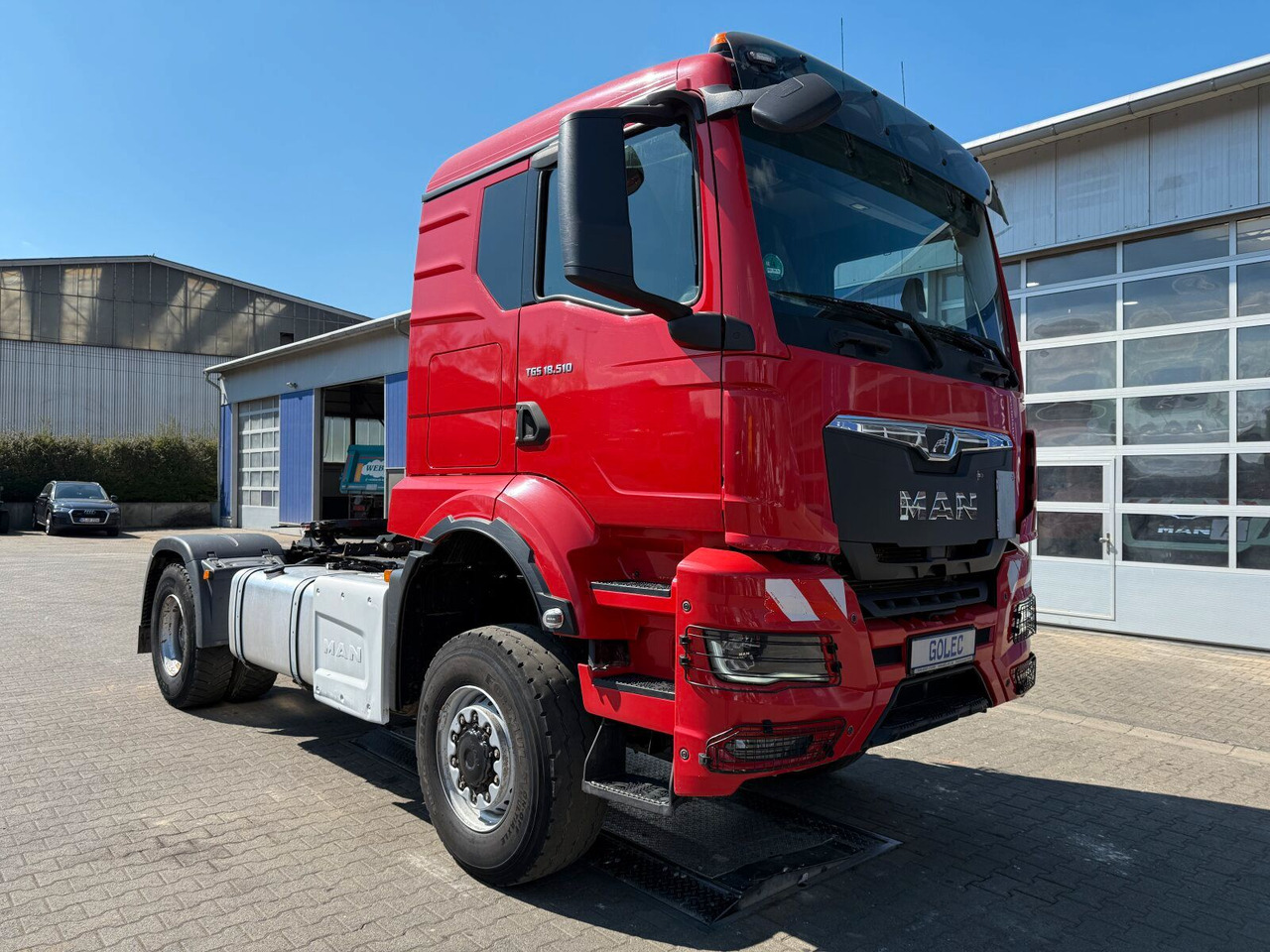 MAN TGS 18.510 4x4 SZM - Kipphyd. Blatt Luft Pritard - Ťahač: obrázok 1 MAN TGS 18.510 4x4 SZM - Kipphyd. Blatt Luft Pritard - Ťahač: obrázok 1
