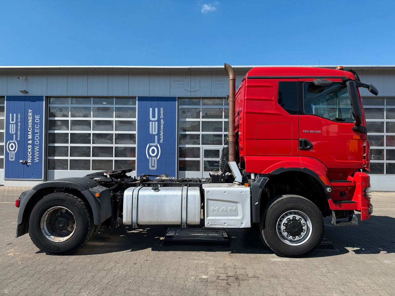 MAN TGS 18.510 4x4 SZM - Kipphyd. Blatt Luft Pritard - Ťahač: obrázok 2 MAN TGS 18.510 4x4 SZM - Kipphyd. Blatt Luft Pritard - Ťahač: obrázok 2