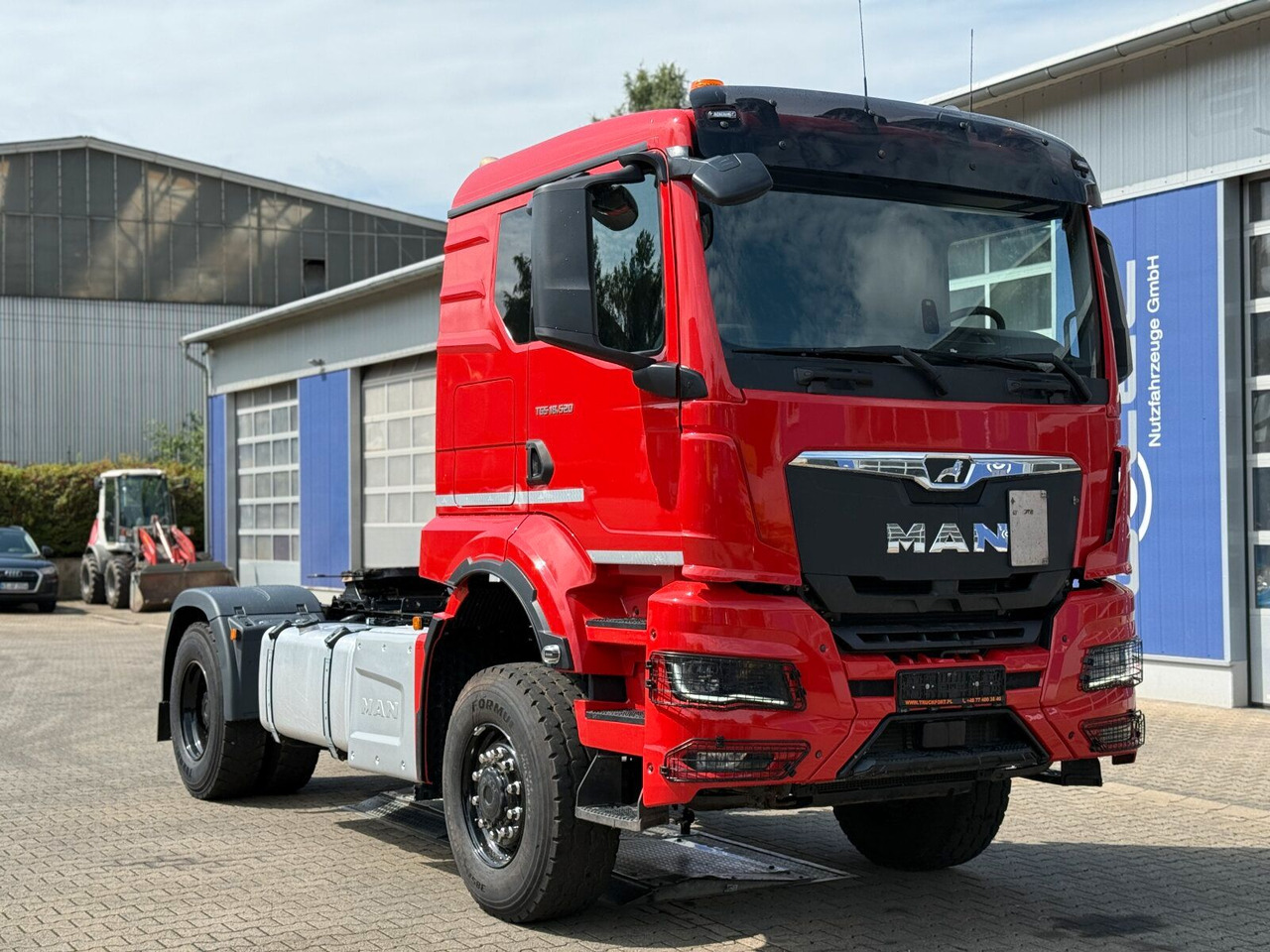 MAN TGS 18.520 4x4 SZM - Kipphyd. Blatt Luft Pritard - Ťahač: obrázok 1 MAN TGS 18.520 4x4 SZM - Kipphyd. Blatt Luft Pritard - Ťahač: obrázok 1