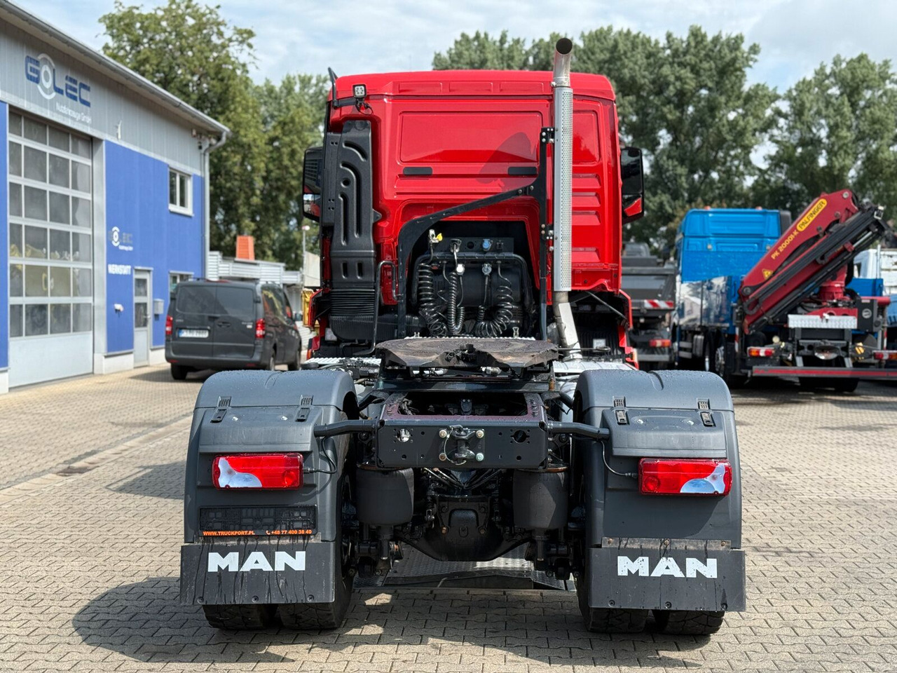 MAN TGS 18.520 4x4 SZM - Kipphyd. Blatt Luft Pritard - Ťahač: obrázok 4 MAN TGS 18.520 4x4 SZM - Kipphyd. Blatt Luft Pritard - Ťahač: obrázok 4