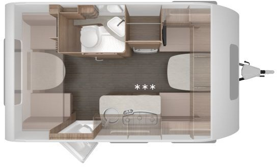 Knaus Sport 400 LK Silver Selection Auflastung 1500 - Obytný príves: obrázok 2 Knaus Sport 400 LK Silver Selection Auflastung 1500 - Obytný príves: obrázok 2