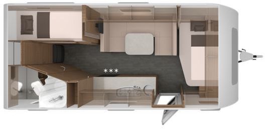 Knaus Sport 580 QS Truma Gasboiler - Obytný príves: obrázok 2 Knaus Sport 580 QS Truma Gasboiler - Obytný príves: obrázok 2