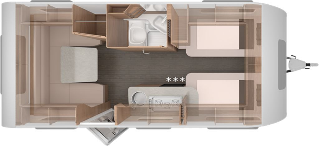 Knaus Südwind 500 EU 60 Years Dachklima - Obytný príves: obrázok 2 Knaus Südwind 500 EU 60 Years Dachklima - Obytný príves: obrázok 2