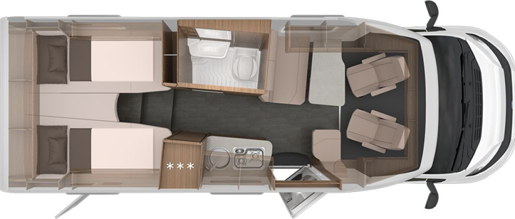 Knaus Van TI 650 MEG VANSATION Automatik - Polointegrované obytné auto: obrázok 2 Knaus Van TI 650 MEG VANSATION Automatik - Polointegrované obytné auto: obrázok 2