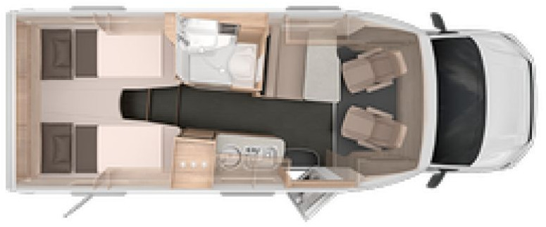 Knaus Van TI Plus 650 MEG Platinum Selection Allrad An - Polointegrované obytné auto: obrázok 2 Knaus Van TI Plus 650 MEG Platinum Selection Allrad An - Polointegrované obytné auto: obrázok 2