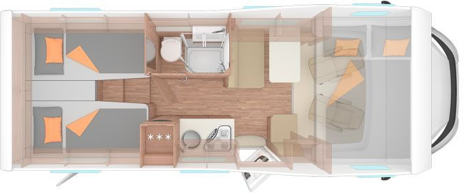 Weinsberg CaraHome 650 MEG Stylingpaket Alu - Alkovna: obrázok 2 Weinsberg CaraHome 650 MEG Stylingpaket Alu - Alkovna: obrázok 2