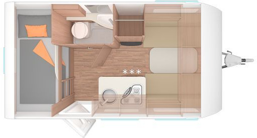 Weinsberg CaraOne 400 LK Auflastung 1200 kg - Obytný príves: obrázok 2 Weinsberg CaraOne 400 LK Auflastung 1200 kg - Obytný príves: obrázok 2
