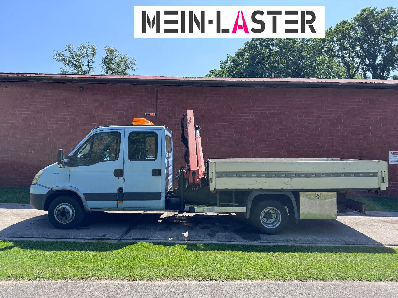 Iveco 65C180 3.0d Palfinger PK 6500 7 Sitzer NL 2300kg - Dodávka valník, Dodávkа s dvojitou kabínou: obrázok 4 Iveco 65C180 3.0d Palfinger PK 6500 7 Sitzer NL 2300kg - Dodávka valník, Dodávkа s dvojitou kabínou: obrázok 4