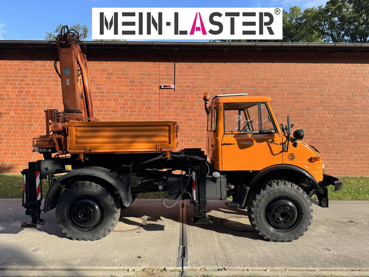 Unimog U 1100 Atlas AK 3006 nur 14.215 km-1. Hand - Auto s hydraulickou rukou, Valníkový/ Plošinový nákladný automobil: obrázok 3 Unimog U 1100 Atlas AK 3006 nur 14.215 km-1. Hand - Auto s hydraulickou rukou, Valníkový/ Plošinový nákladný automobil: obrázok 3