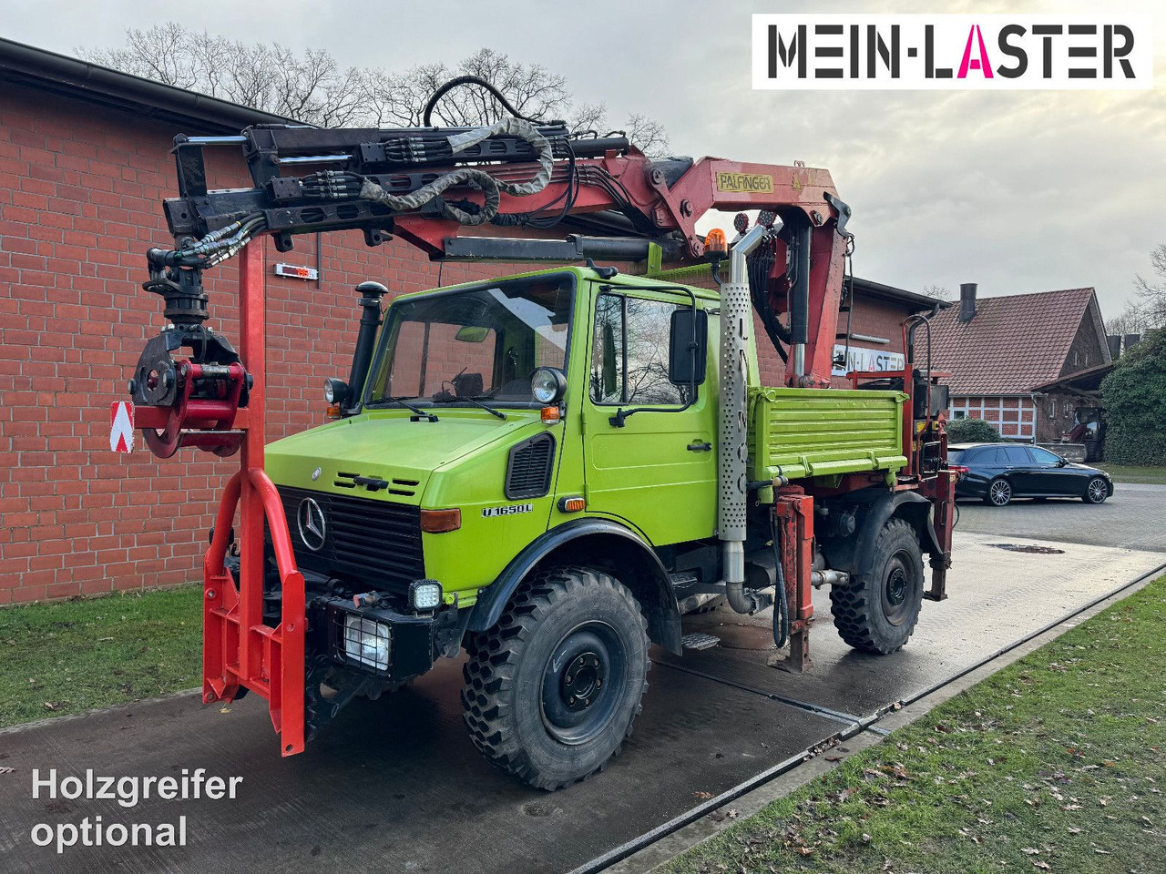 Unimog U 1650 PK 10500 Kran 15 m max. 3,9 t Seilwinde - Auto s hydraulickou rukou: obrázok 3 Unimog U 1650 PK 10500 Kran 15 m max. 3,9 t Seilwinde - Auto s hydraulickou rukou: obrázok 3