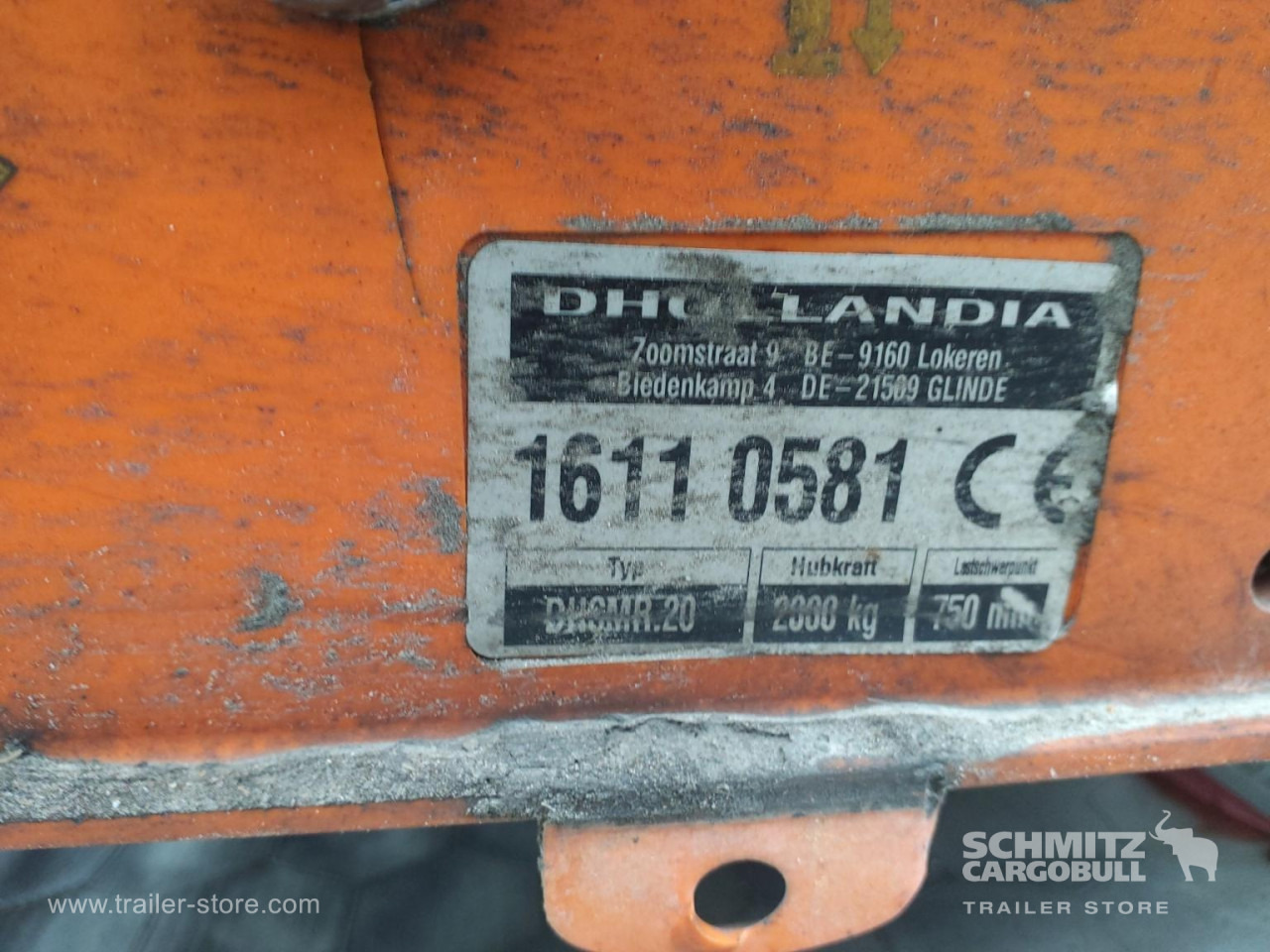 Náves izotermické SCHMITZ Reefer Standard Taillift: obrázok 8