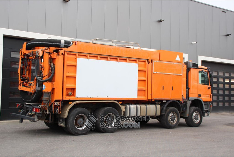 Fekálne vozidlo Mercedes-Benz Actros 4144 RSP 2006 Saugbagger: obrázok 10