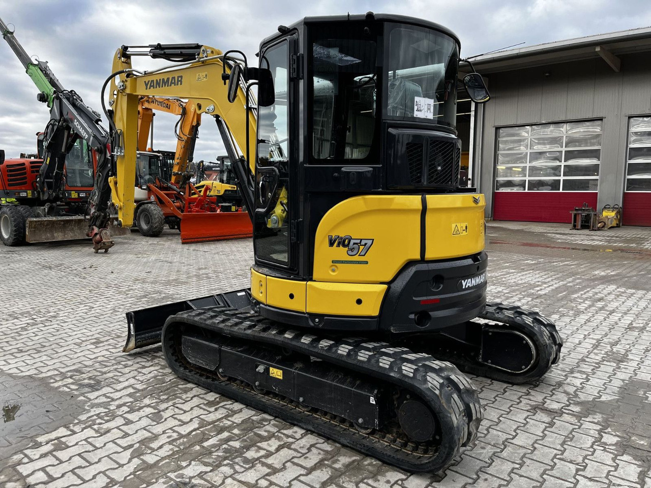 Yanmar VIO 57-6B - Mini rýpadlo: obrázok 4 Yanmar VIO 57-6B - Mini rýpadlo: obrázok 4
