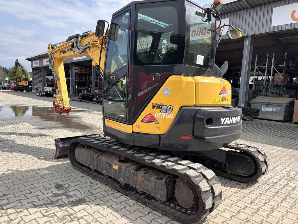 Yanmar VIO 80-2PB - Mini rýpadlo: obrázok 4 Yanmar VIO 80-2PB - Mini rýpadlo: obrázok 4
