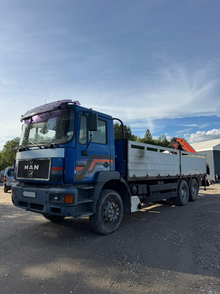 MAN 26.403 6x4 - Valníkový/ Plošinový nákladný automobil, Auto s hydraulickou rukou: obrázok 3 MAN 26.403 6x4 - Valníkový/ Plošinový nákladný automobil, Auto s hydraulickou rukou: obrázok 3