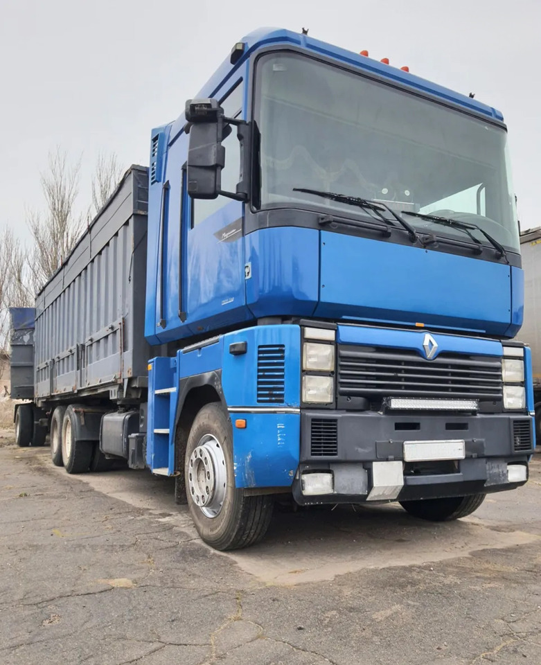 RENAULT Magnum 430 6x2 Grain truck - Valníkový/ Plošinový nákladný automobil: obrázok 1 RENAULT Magnum 430 6x2 Grain truck - Valníkový/ Plošinový nákladný automobil: obrázok 1
